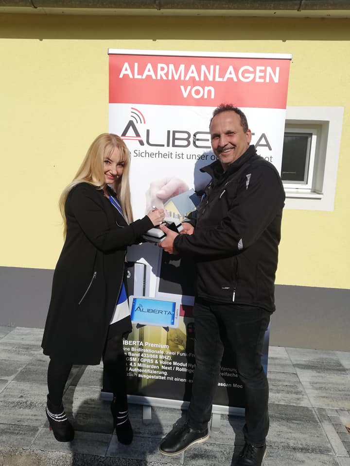 Aliberta Verkauf an Schlagerstar Styrina 2019